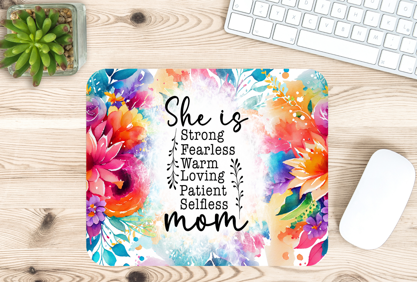 She is Strong Mousepad