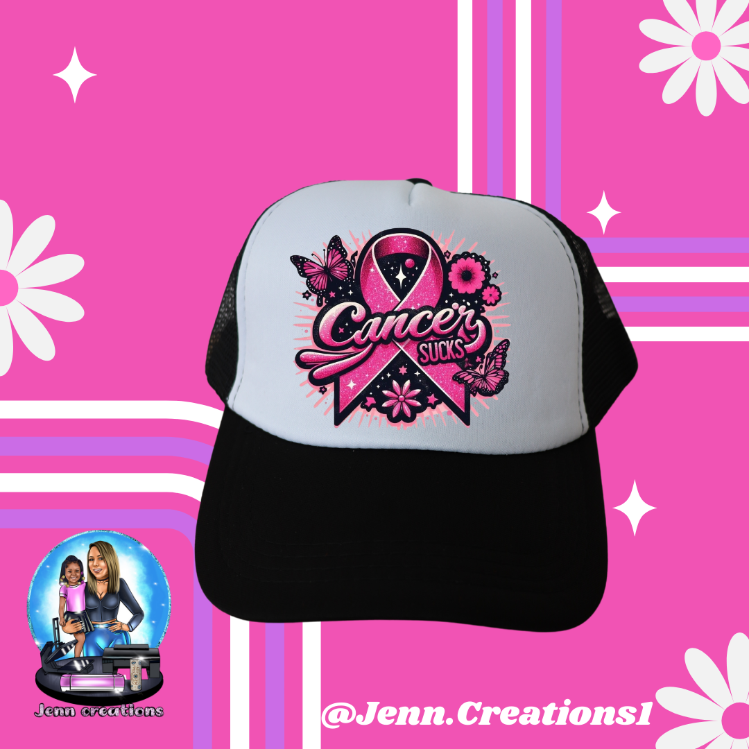 Cancer Sucks Trucker Hat