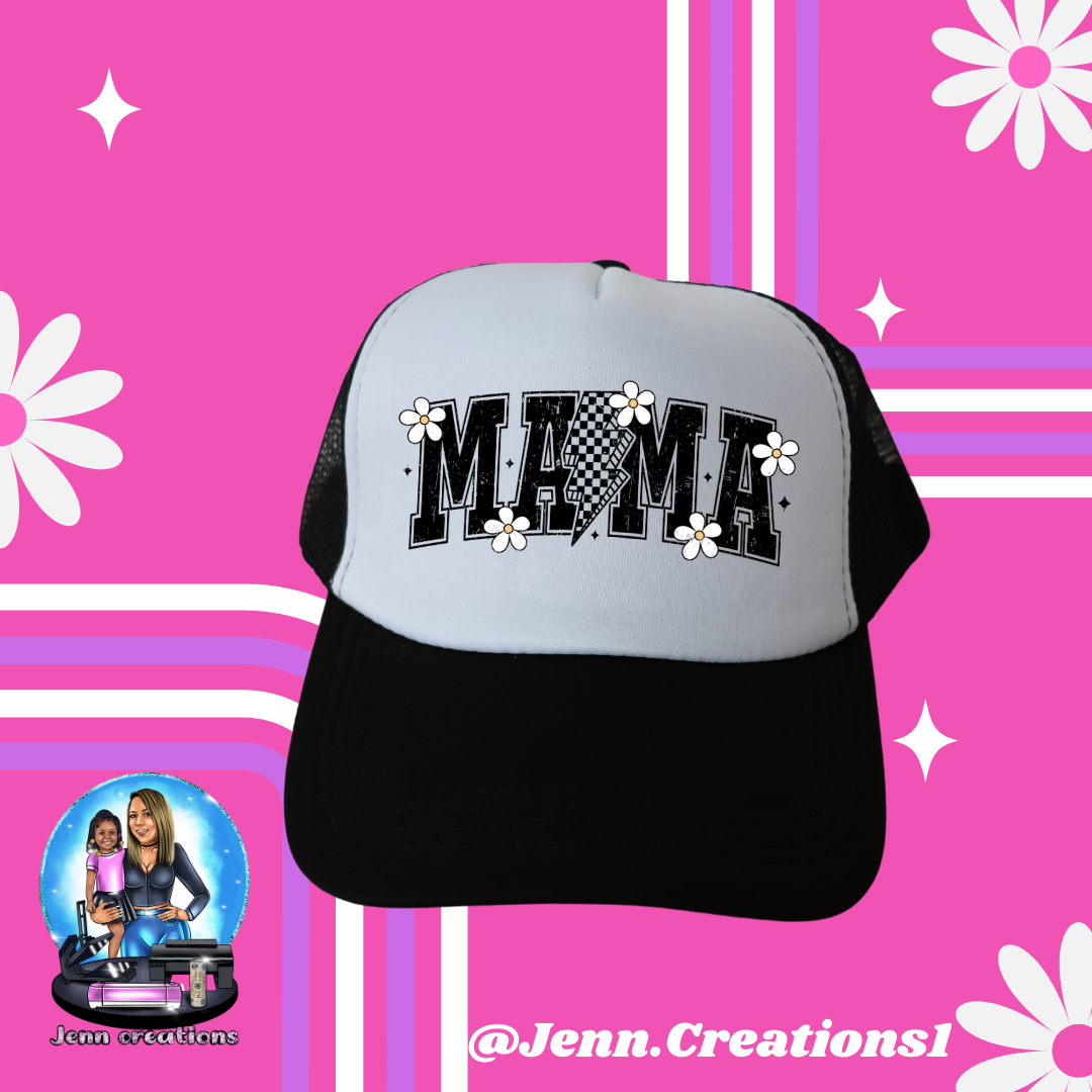 Floral Mama Hat