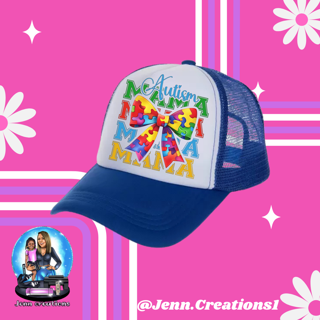 Autism Mama Trucker Hat