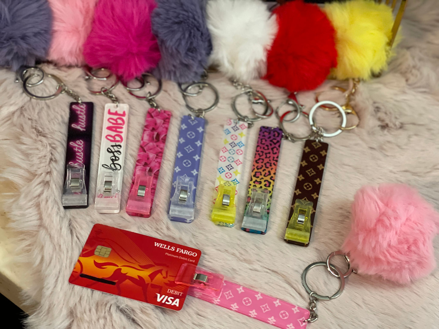 Card Grabber Keychain
