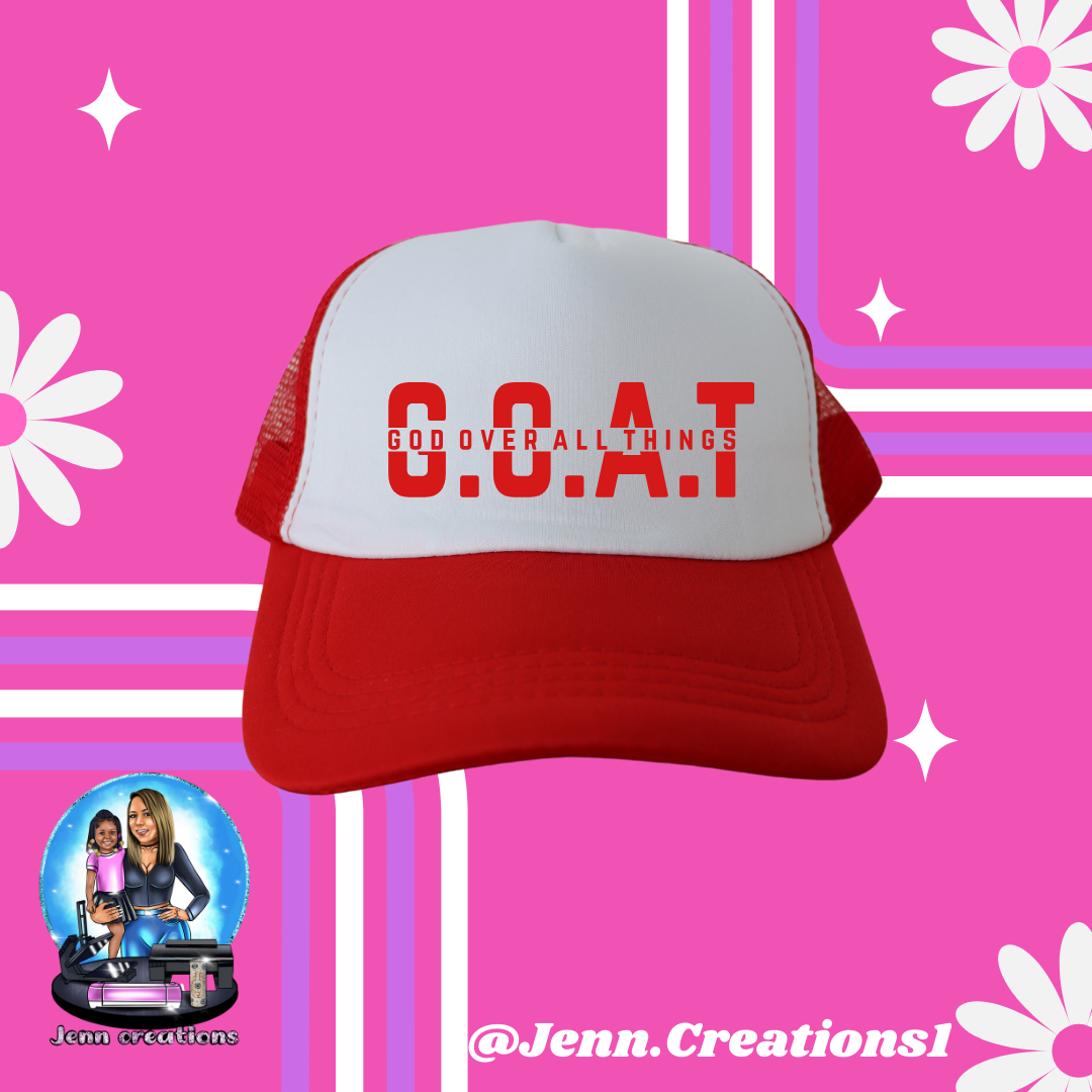Goat Trucker Hat