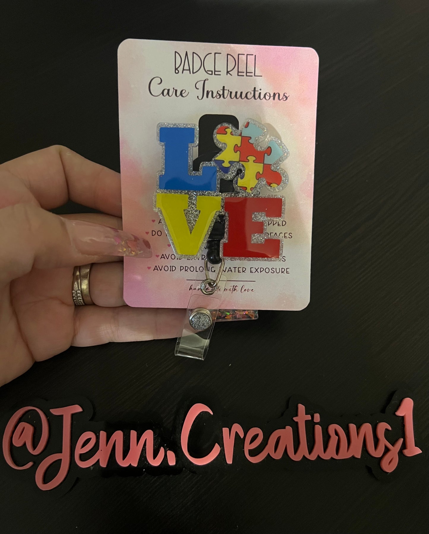 Love Autism Badge