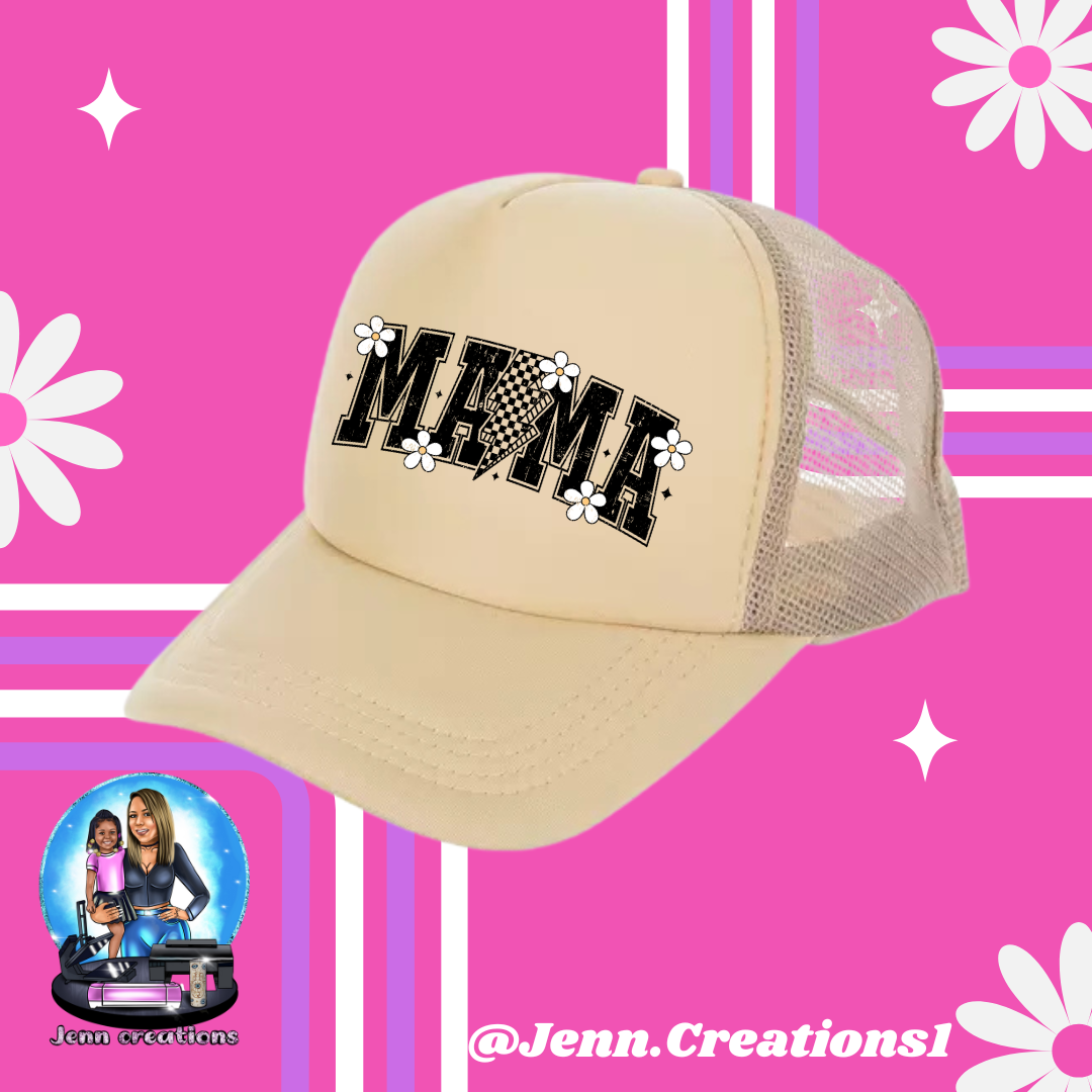 Floral Mama Hat