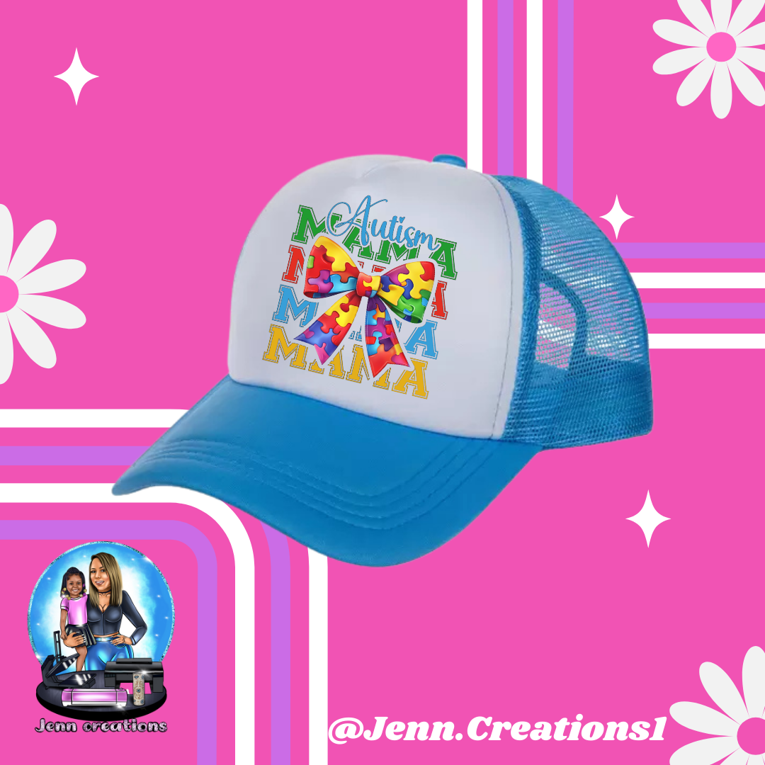 Autism Mama Trucker Hat