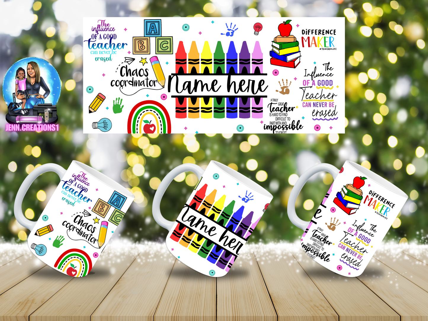 Personalized Teacher Mug