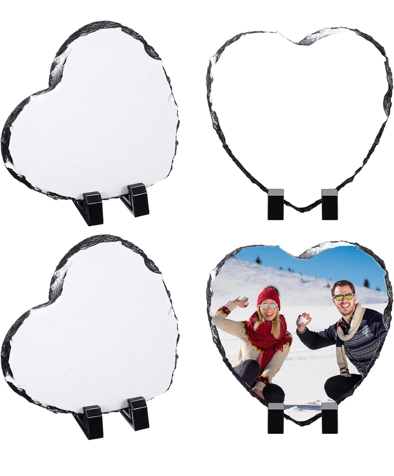 Memorial Heart Slant Rock