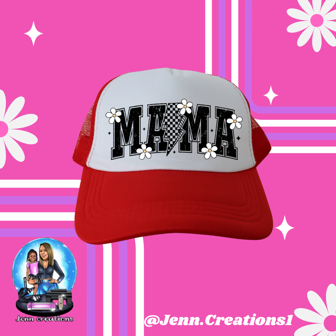 Floral Mama Hat