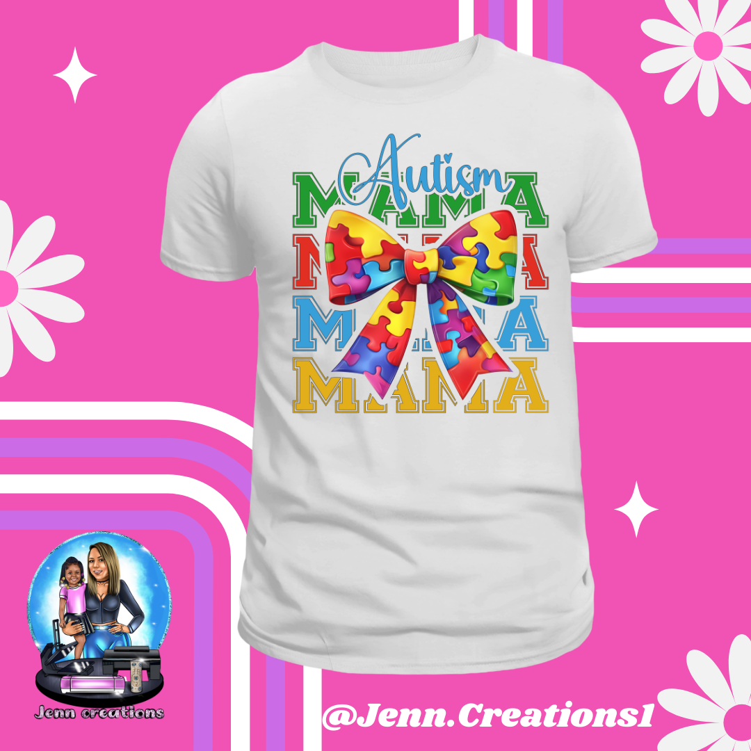 Autism Mama Short Sleeve Tee