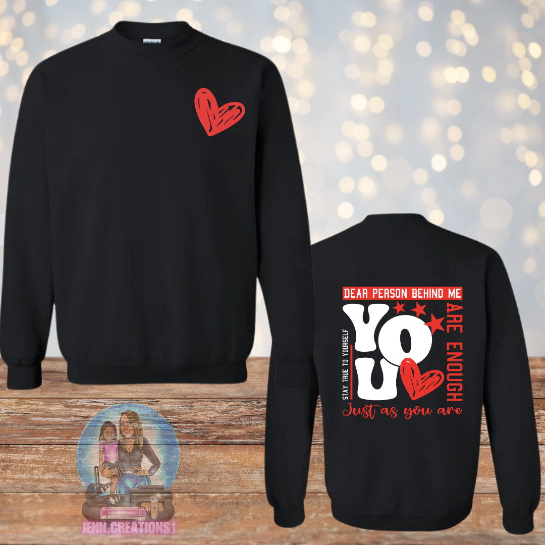 Dear Person Behind Me You Matter