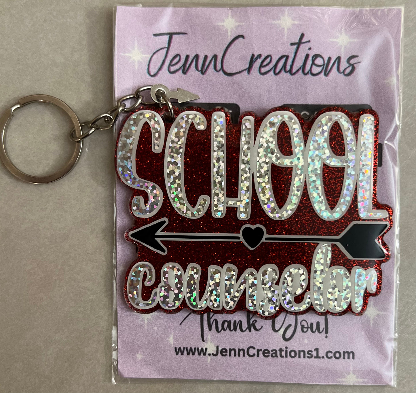 School Counselor keychain