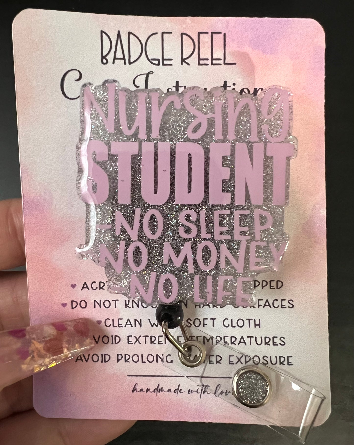 Nursing Student Badge Reel