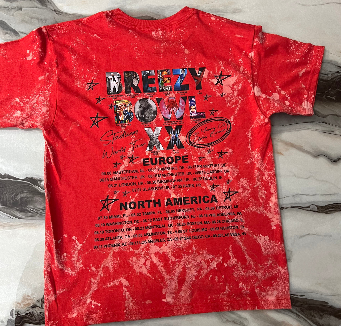 Breezy Bowl XX Bleached, T-shirts, Tee