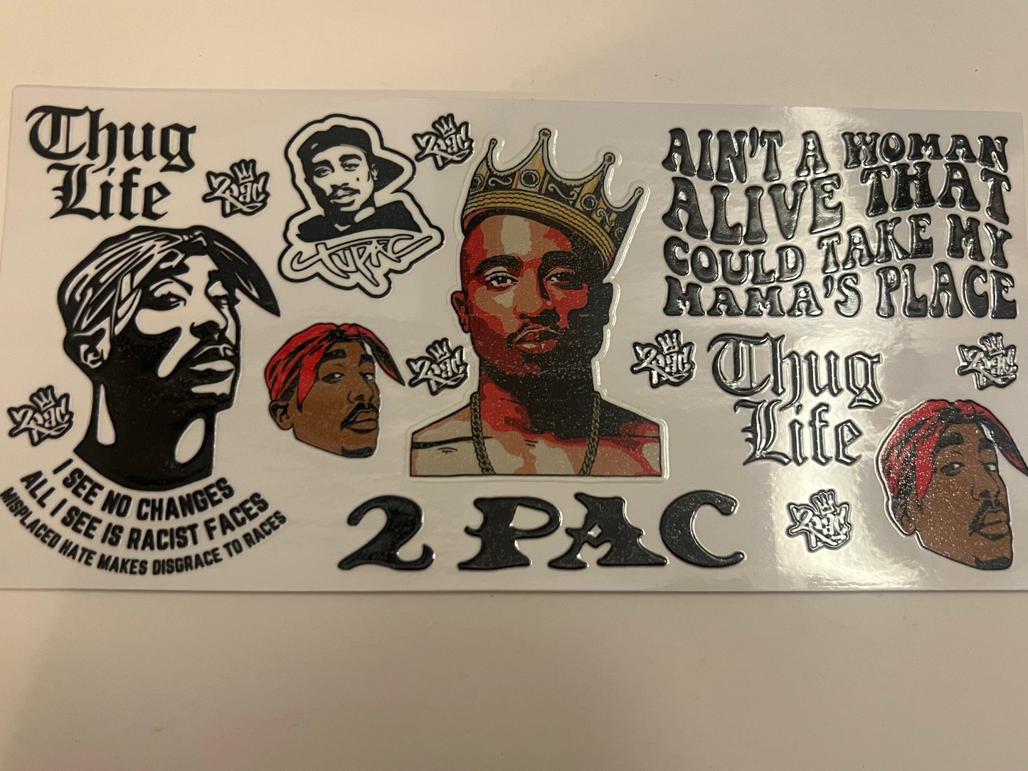 2pac Uv DTF