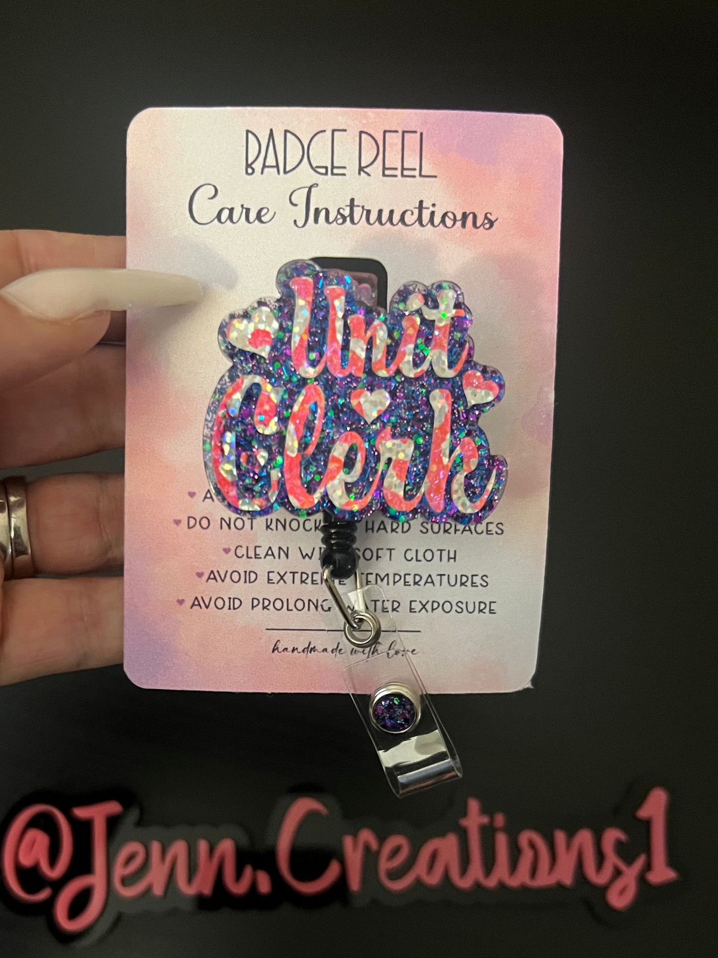 Unit Clerk Bage