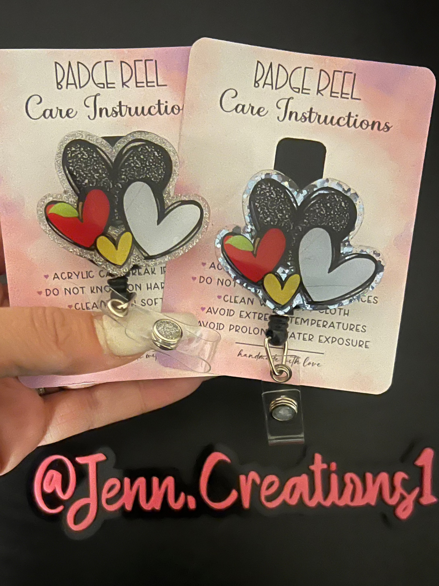 Hearts Badge Reel
