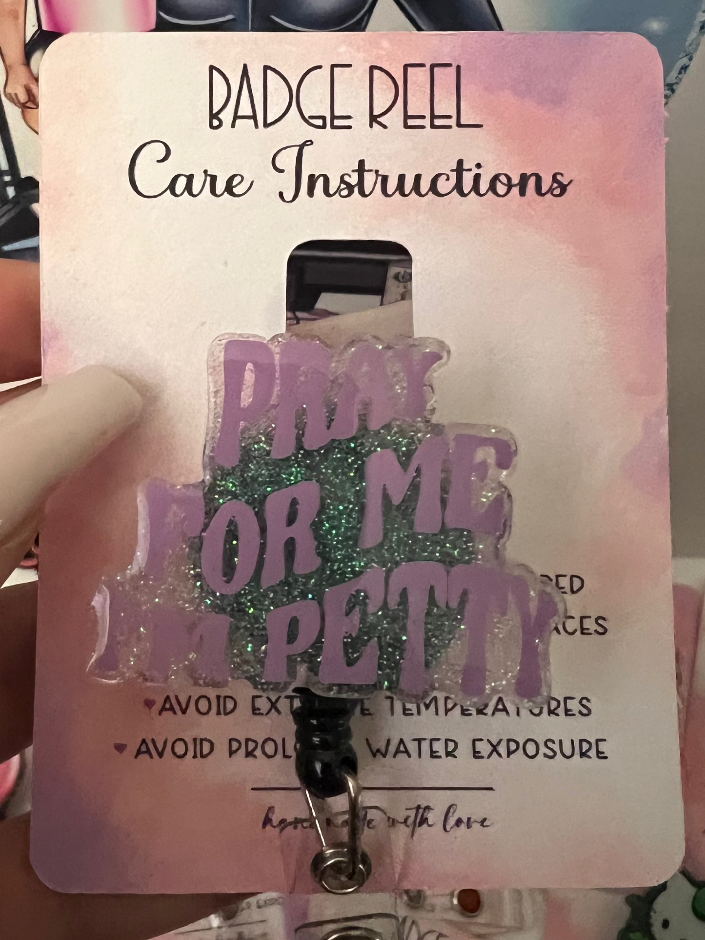 Pray for me im petty Badge Reel