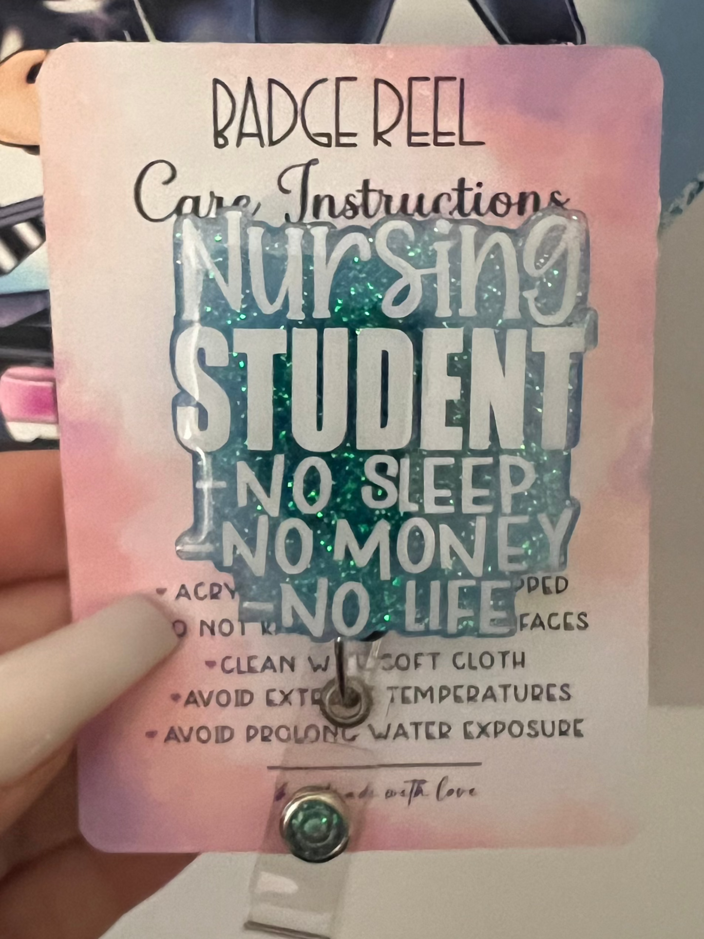 Nursing Student Badge Reel