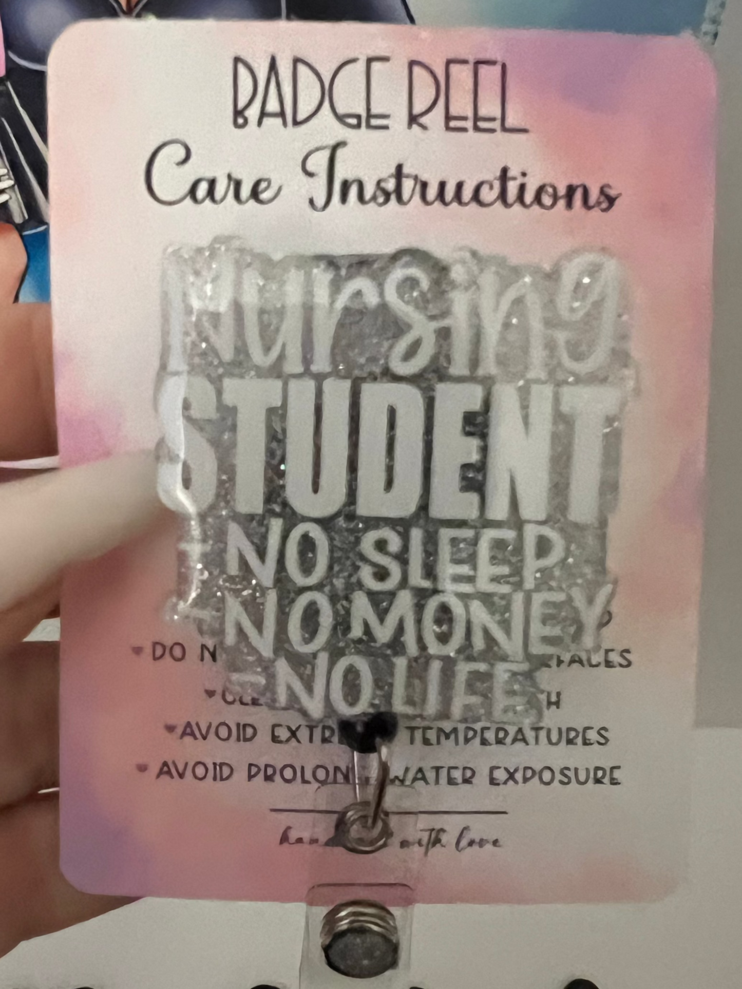 Nursing Student Badge Reel