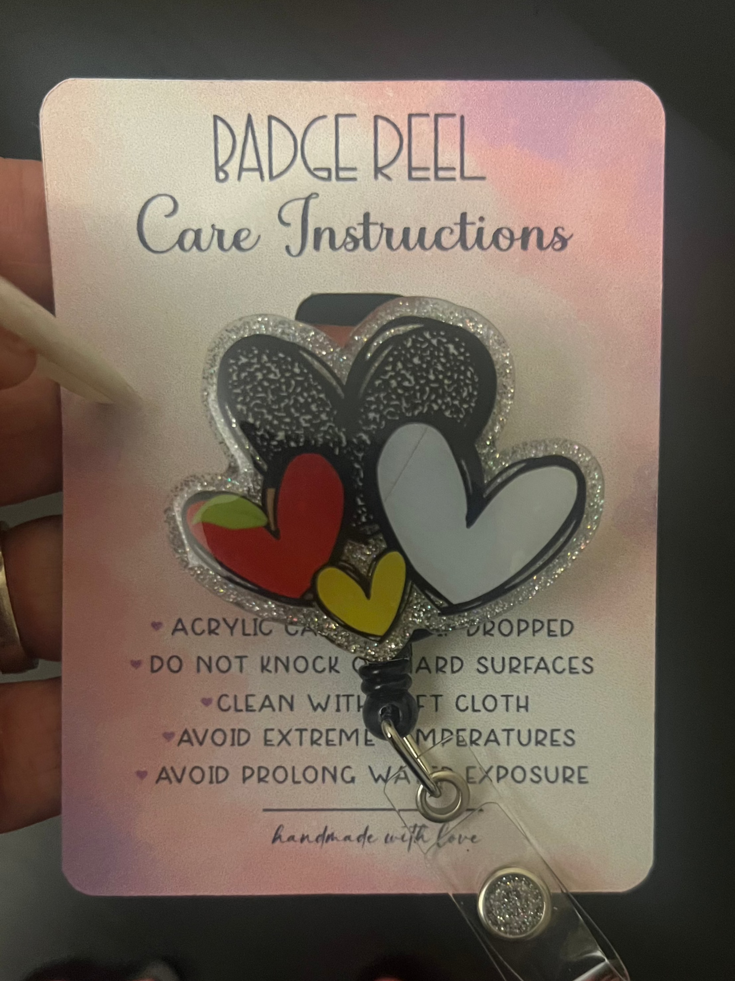Hearts Badge Reel