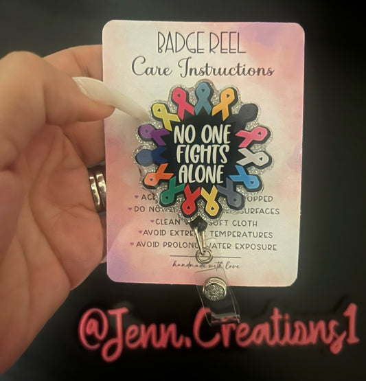 No one fights alone Badge Reel