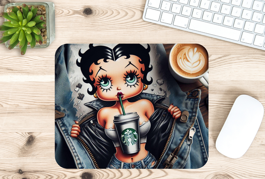 Lady Boo Mousepad