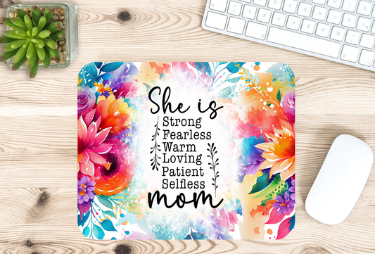 She is Strong Mousepad