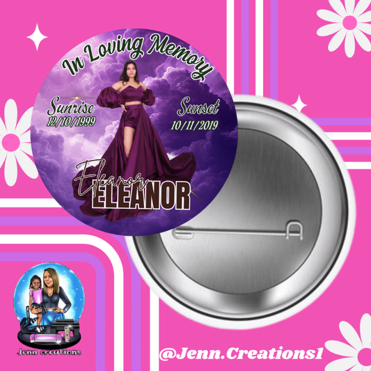 Memorial Pin Botton