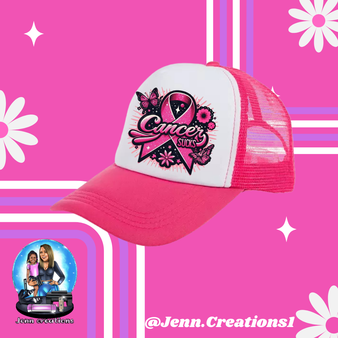 Cancer Sucks Trucker Hat