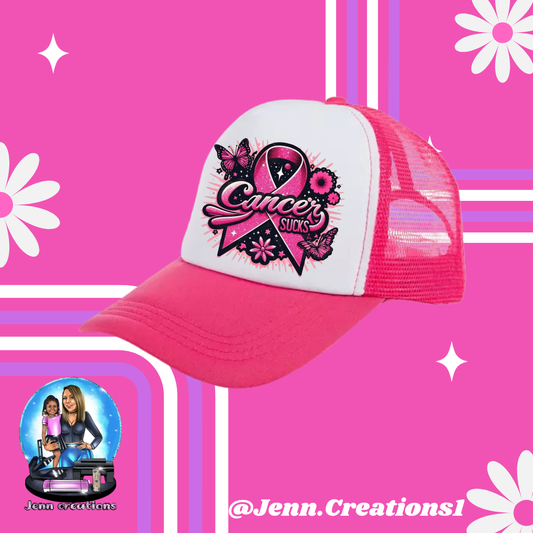 Cancer Sucks Trucker Hat