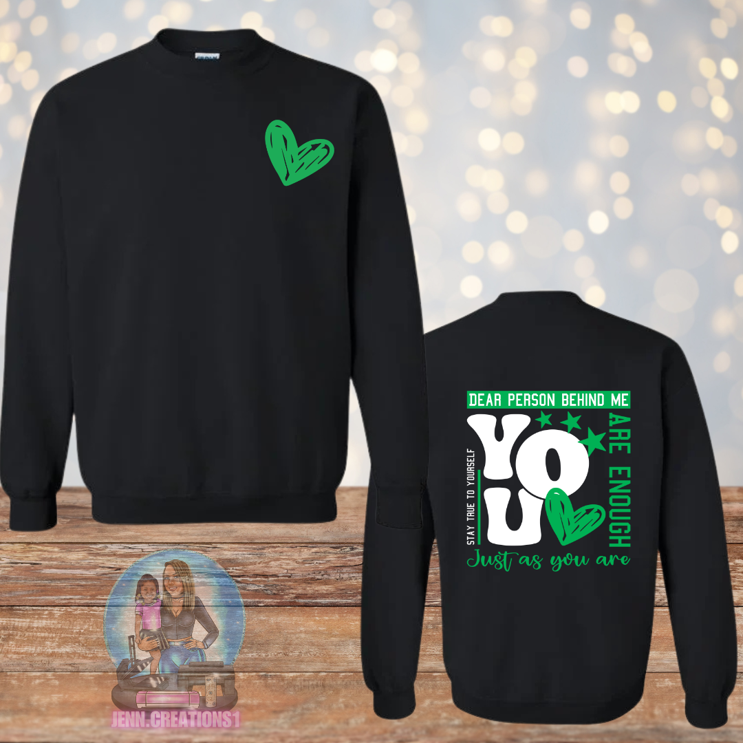 Dear Person Behind Me You Matter