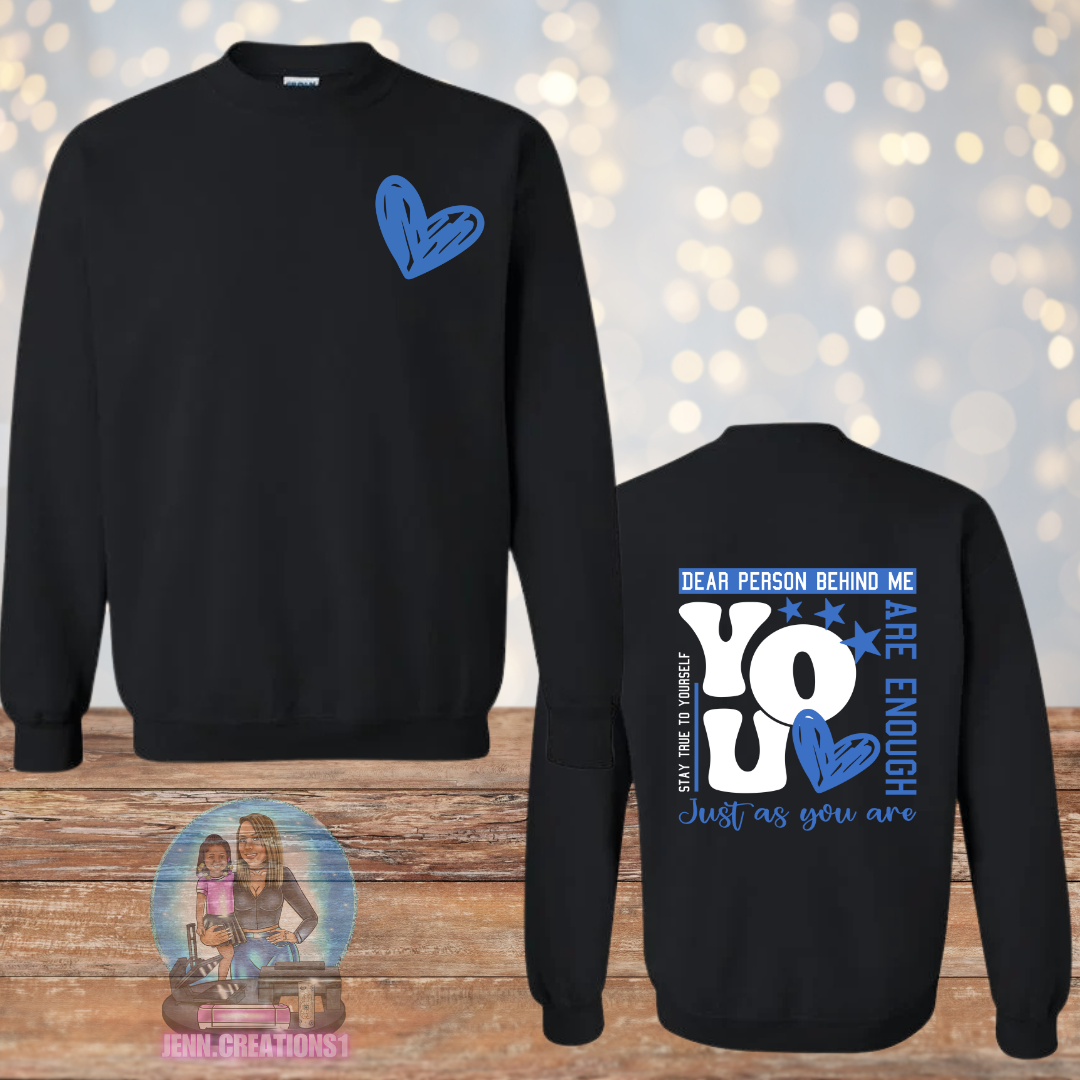 Dear Person Behind Me You Matter