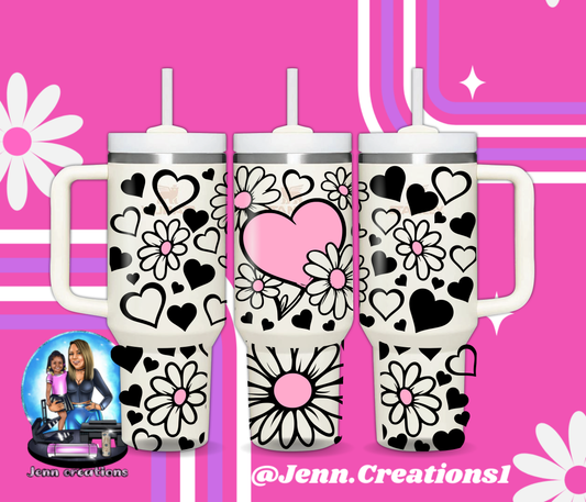 Pink  Heart Dupe