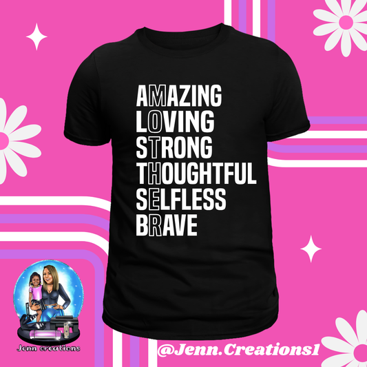 Amazing,Loving,Strong