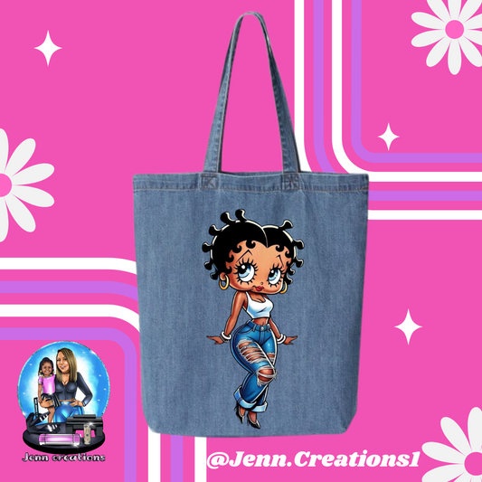 Cute Baddie Tote Bag
