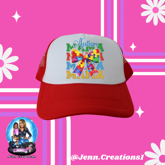 Autism Mama Trucker Hat