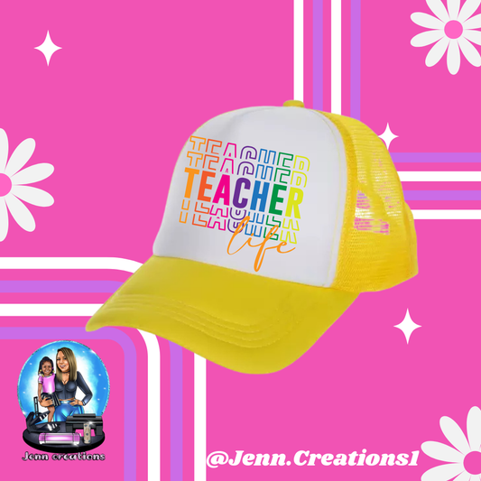 Teacher Life Hat