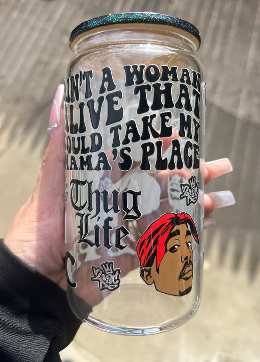 Thug Life Libbey Glass