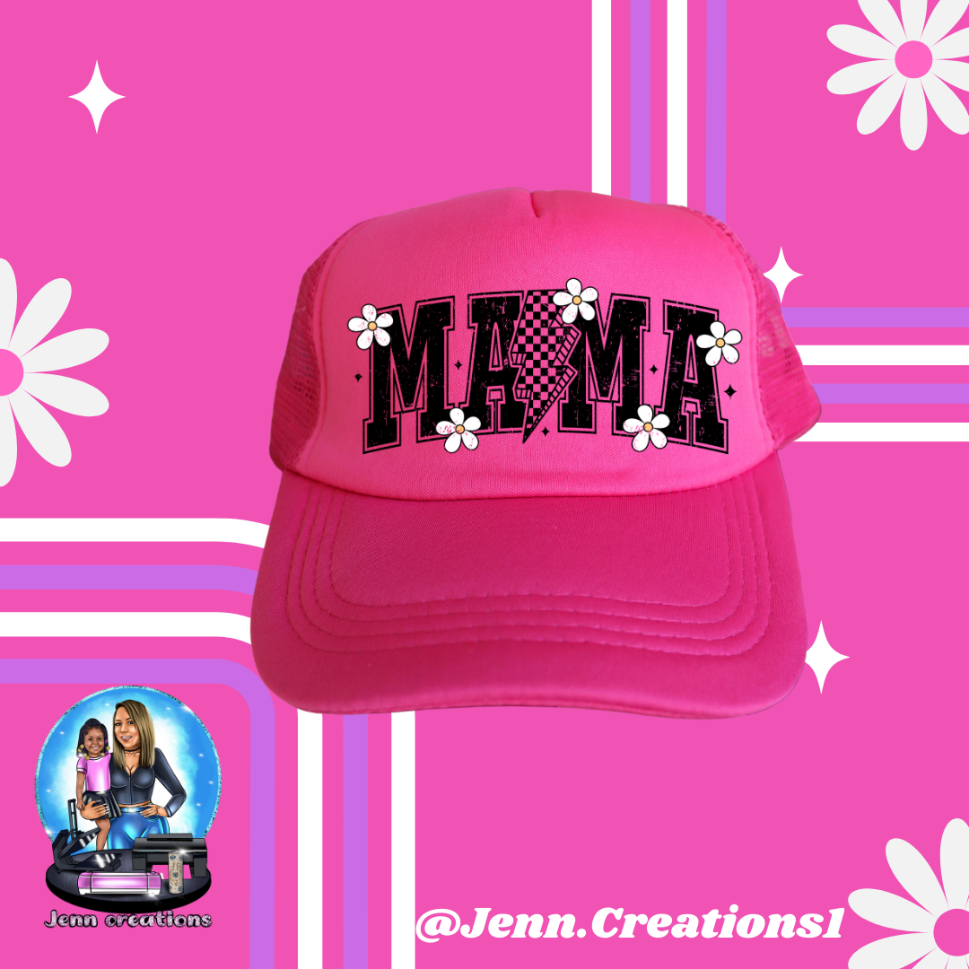 Floral Mama Hat