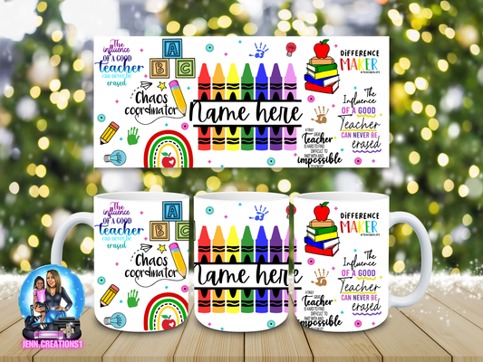 Personalized Teacher Mug