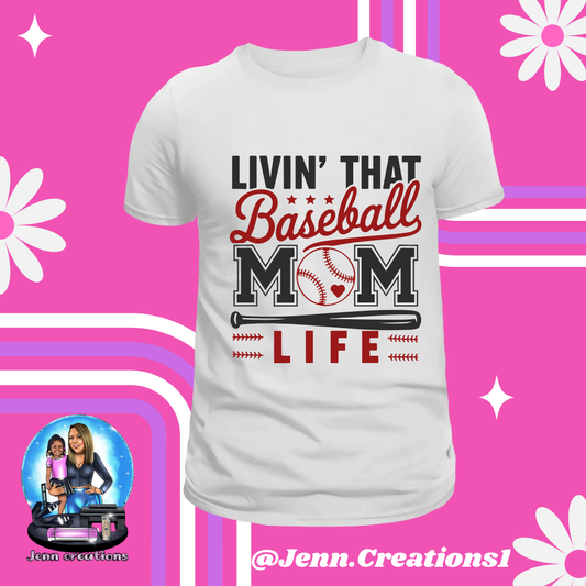 Livin That Baseball Mom Life