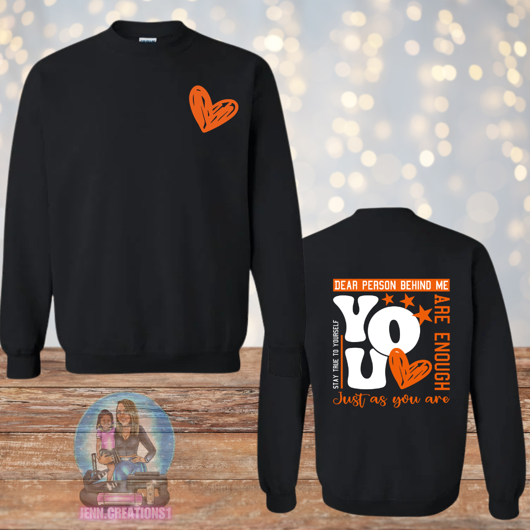 Dear Person Behind Me You Matter