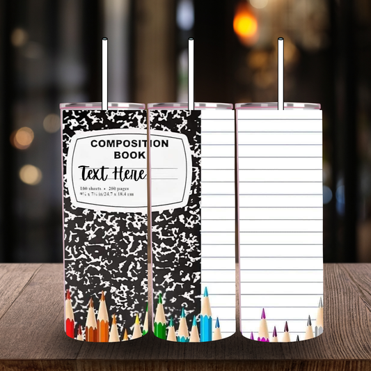 Teacher Composition Tumbler