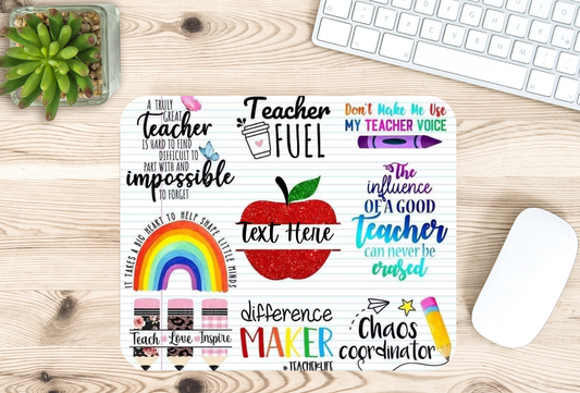 Teacher Fuel Mousepad