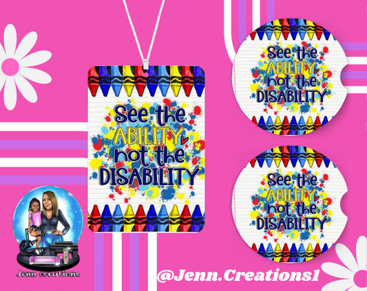 See the ability, not the disability Coster Set