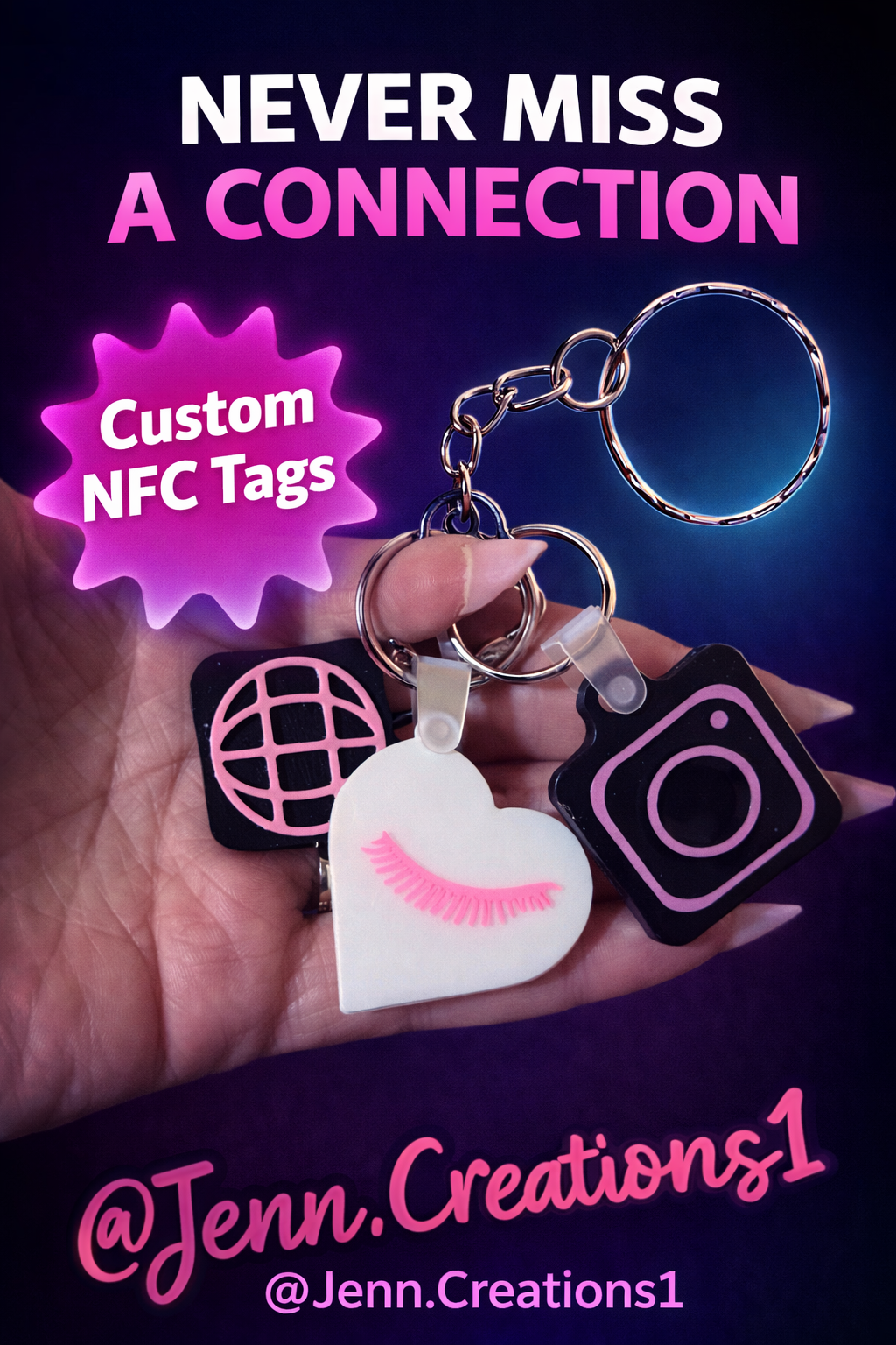 NFC Instagram Tag