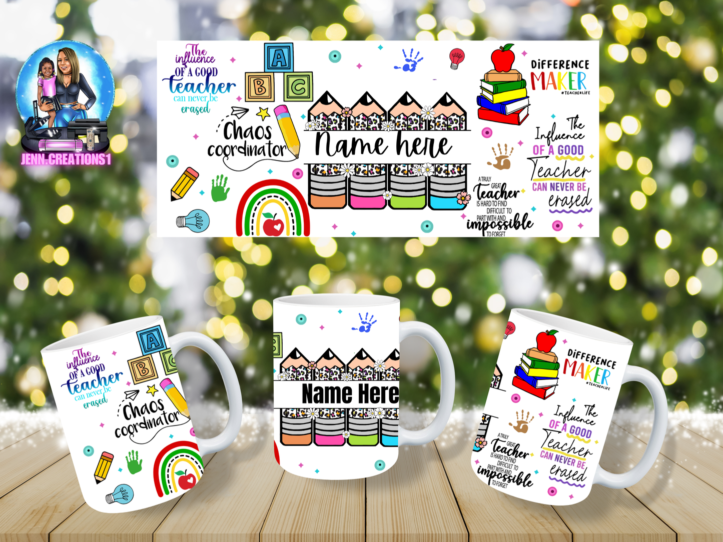 Personalized Teacher Mug