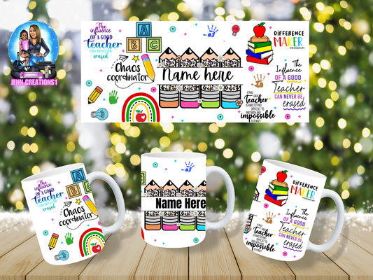 Personalized Teacher Mug