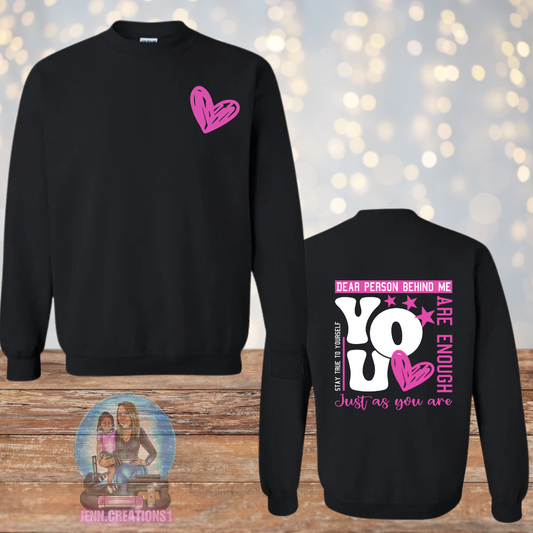 Dear Person Behind Me You Matter