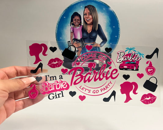 Barbie UV DTF